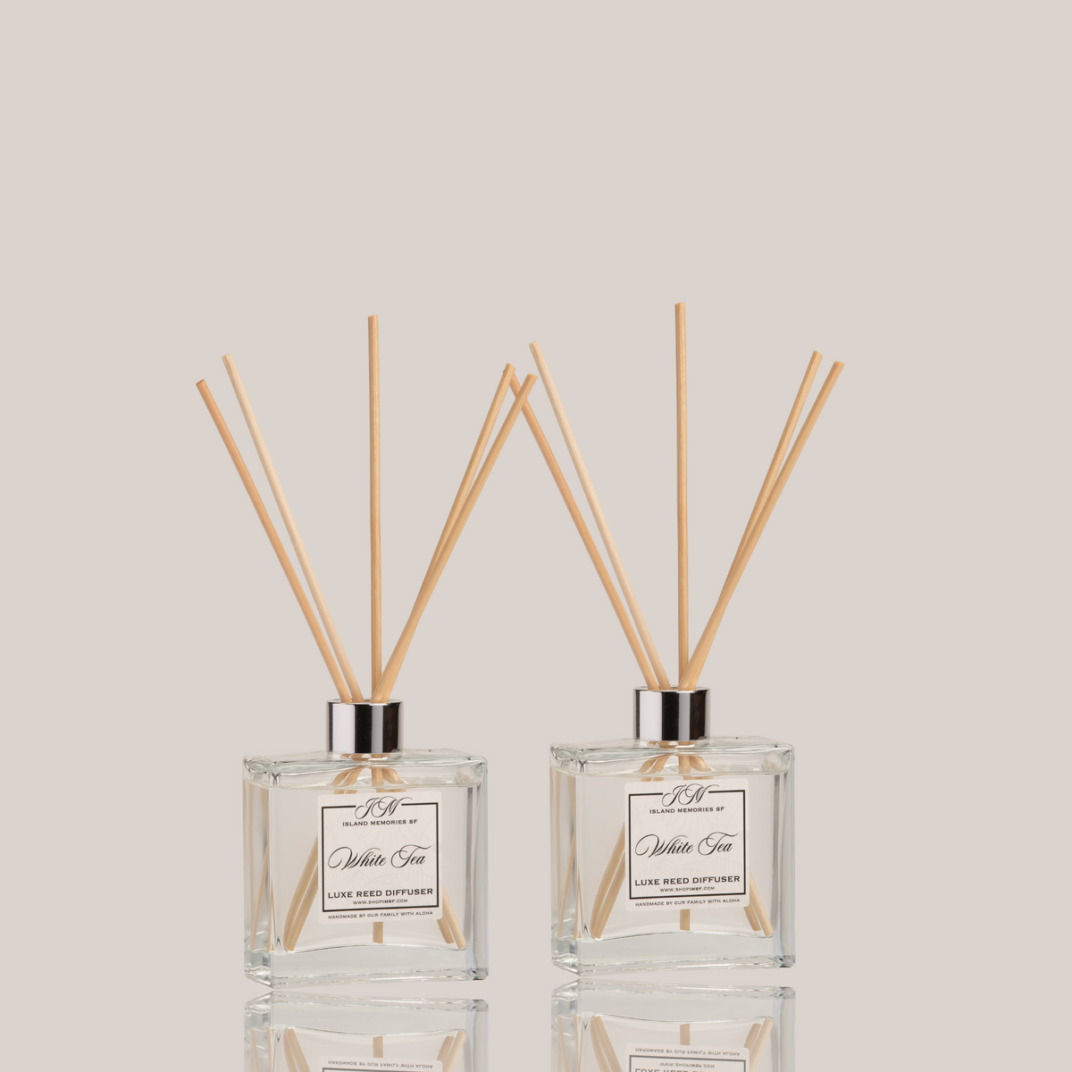 Diffuser Combo: 2 Diffusers + Reeds – Island Memories SF