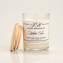 Load image into Gallery viewer, 100% soy wax candle long burning strong handmade luxury fragrance handmade gifts home fragrances beach scent real flower fragrances
