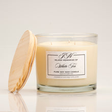 Load image into Gallery viewer, 100% scented soy wax candle strong natural organic special handmade island memories beach smells island fragrances pikaki tuberose gardenia plumeria